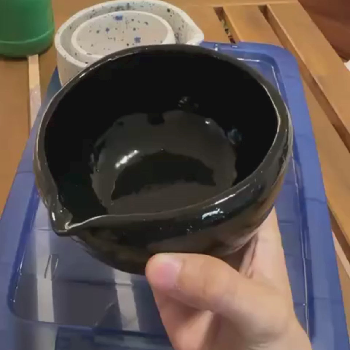 Chawan / Cuenco Negro Para Matcha